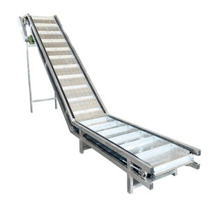 爬坡提升链板输送机