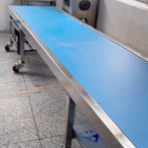 成都不锈钢食品皮带输送机案例